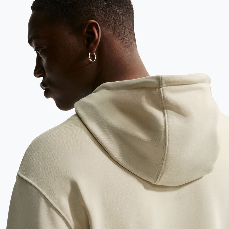 Кофта чоловіча Nike Club French Terry Pullover Hoodie light khaki/light khaki/white 5