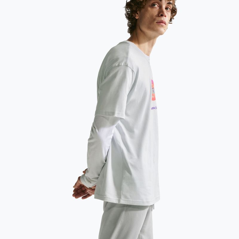 Штани чоловічі Nike Club French Terry Joggers light smoke grey/light smoke grey/white 6