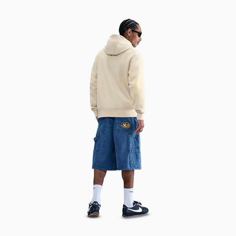 Кофта чоловіча Nike Club Pullover Hoodie light khaki/light khaki/white 3