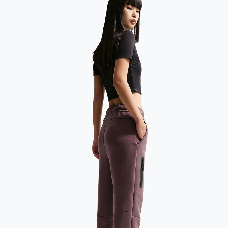Штани жіночі Nike Sportswear Tech Fleece Mid-Rise tattoo/black 3