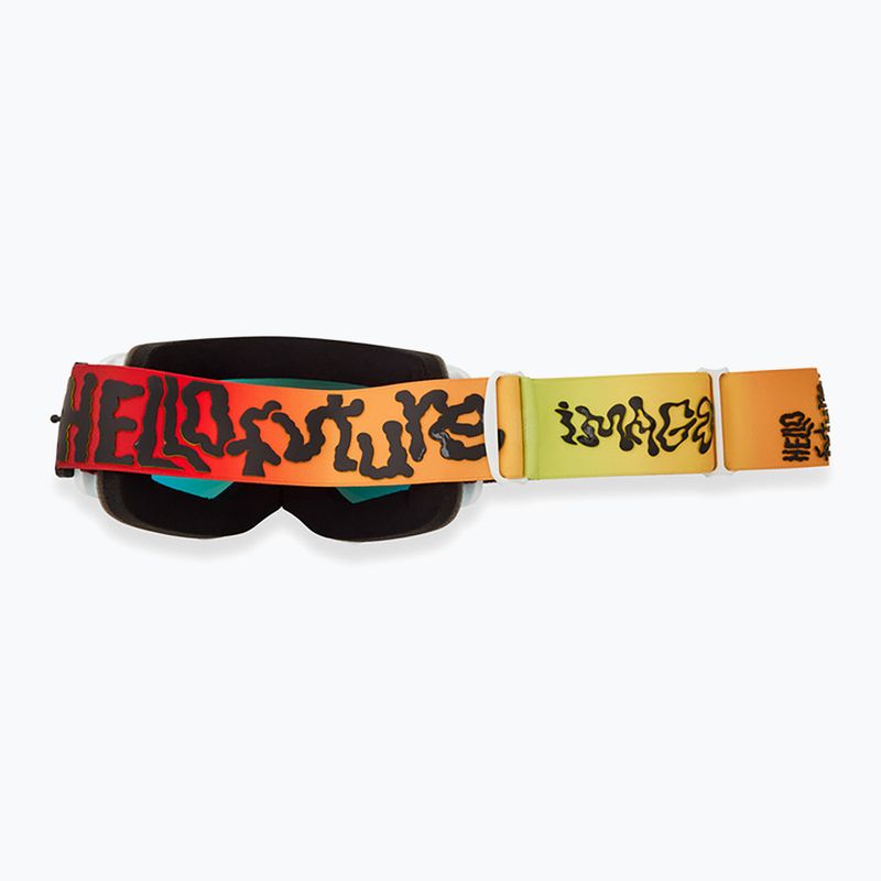 Окуляри велосипедні Fox Racing Main Hello Future white/yellow/mirror 2