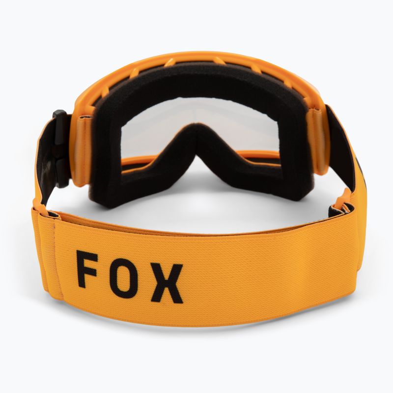 Окуляри велосипедні дитячі Fox Racing Main Core Jr tangerine/clear 3