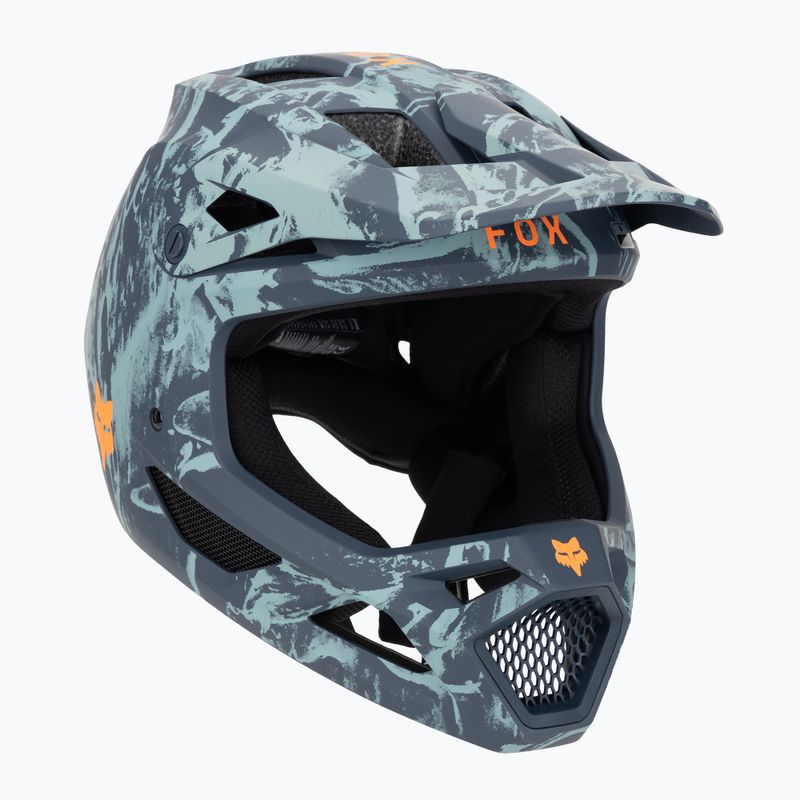 Шолом велосипедний Fox Racing Rampage Img Print arctic blue