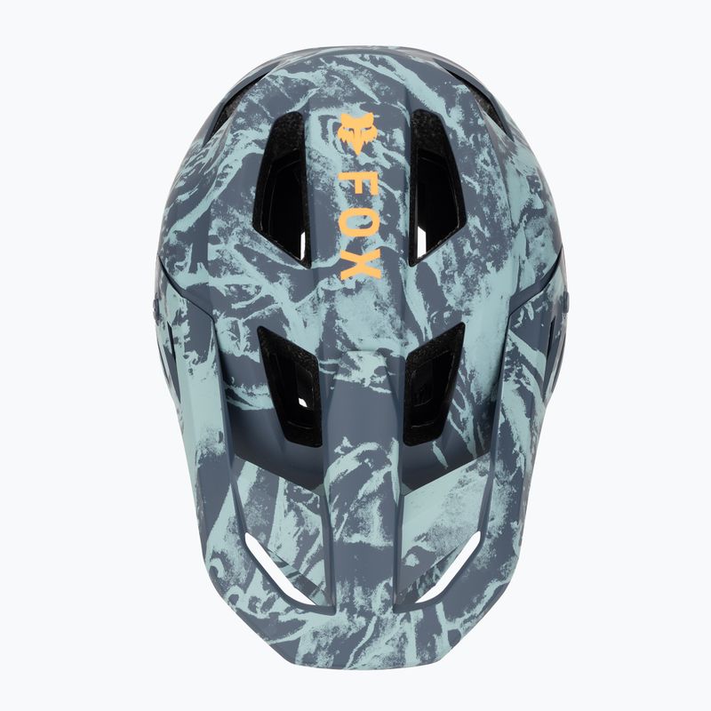 Шолом велосипедний Fox Racing Rampage Img Print arctic blue 6