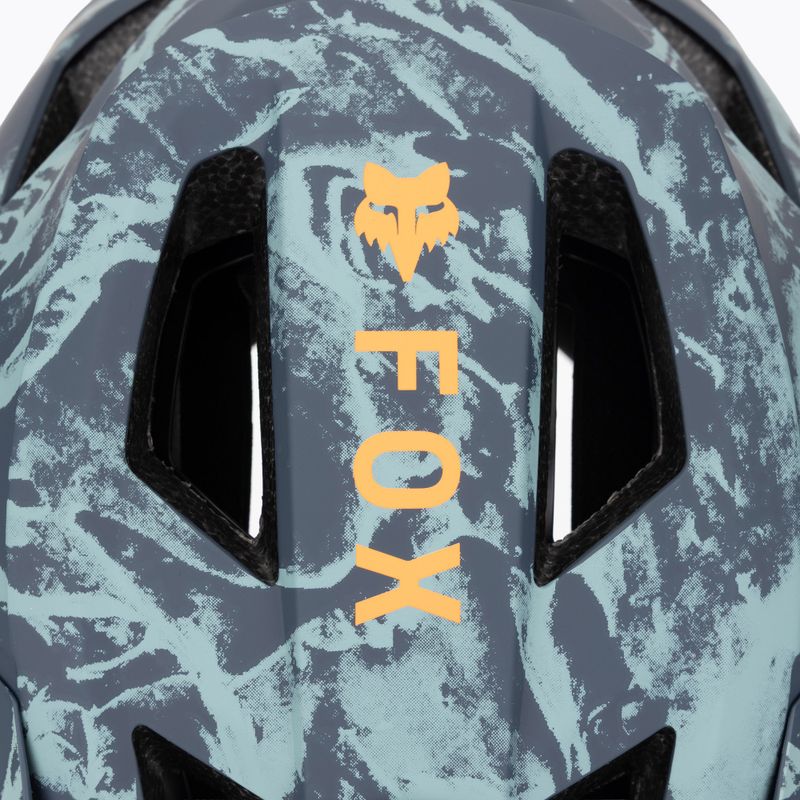 Шолом велосипедний Fox Racing Rampage Img Print arctic blue 7
