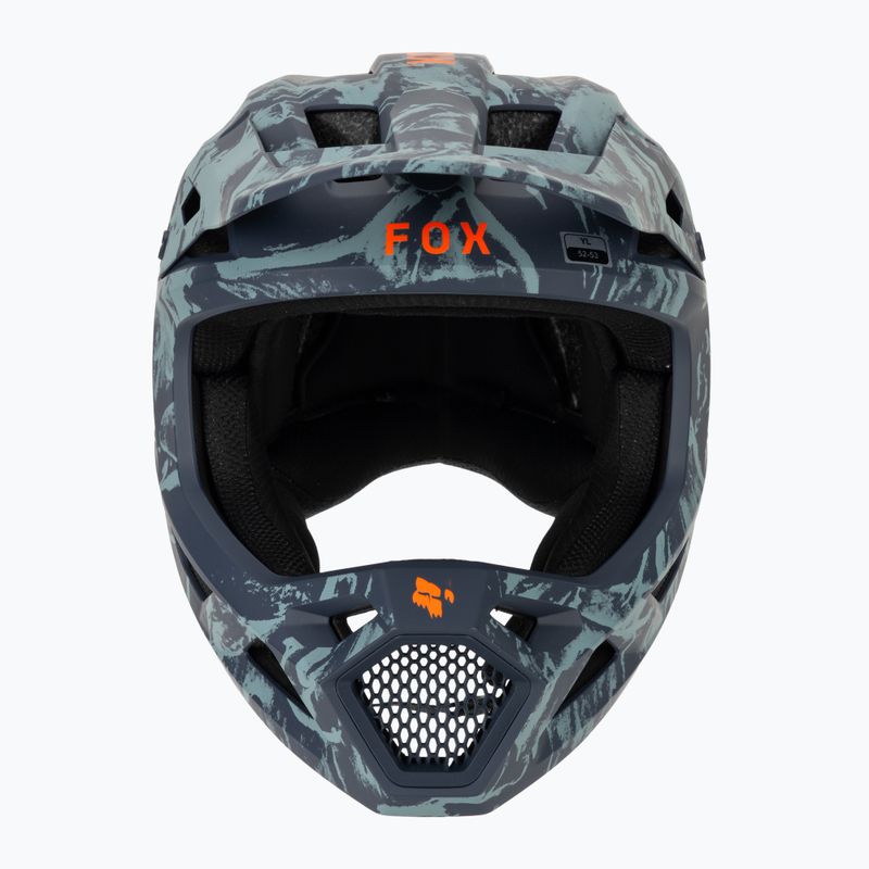 Шолом велосипедний дитячий Fox Racing Rampage Image Print Jr arctic blue 2