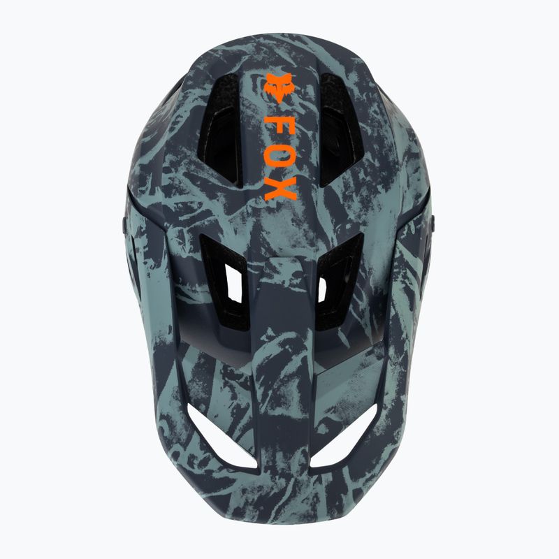 Шолом велосипедний дитячий Fox Racing Rampage Image Print Jr arctic blue 6