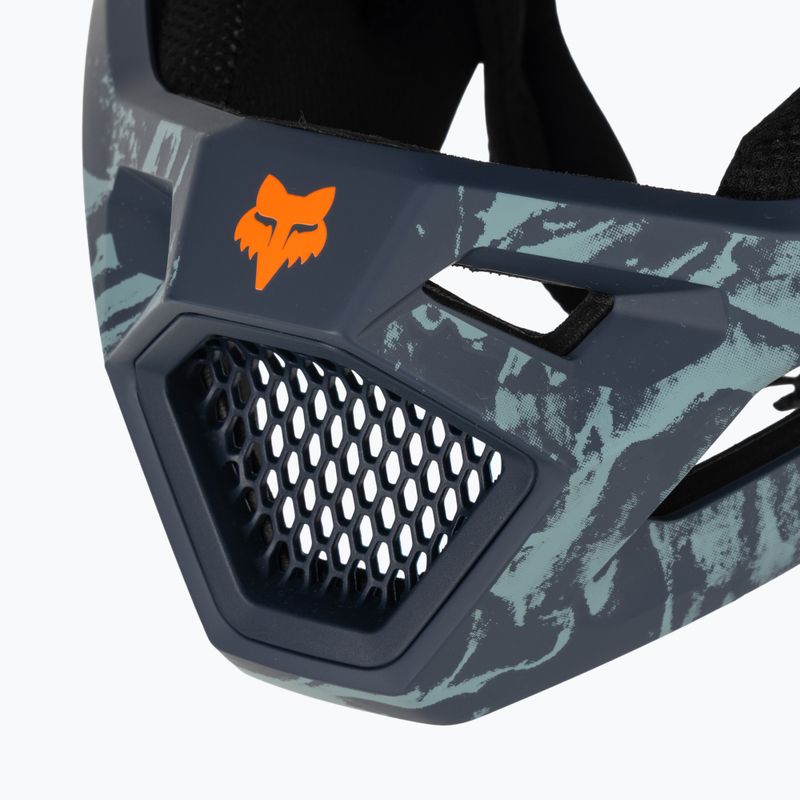Шолом велосипедний дитячий Fox Racing Rampage Image Print Jr arctic blue 7