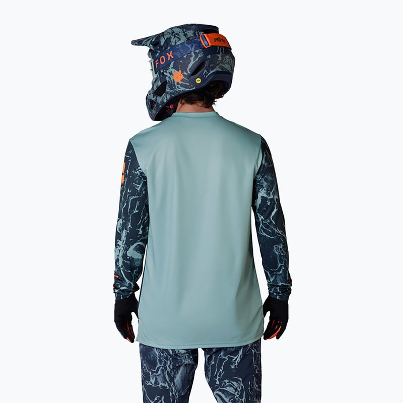Лонгслів велосипедний чоловічий Fox Racing Ranger Image Print arctic blue 2