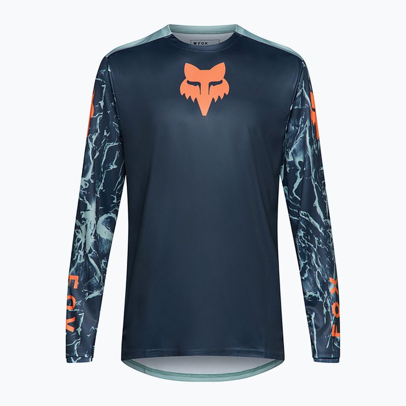 Лонгслів велосипедний чоловічий Fox Racing Ranger Image Print arctic blue 5