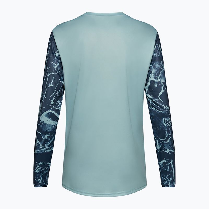 Лонгслів велосипедний чоловічий Fox Racing Ranger Image Print arctic blue 6