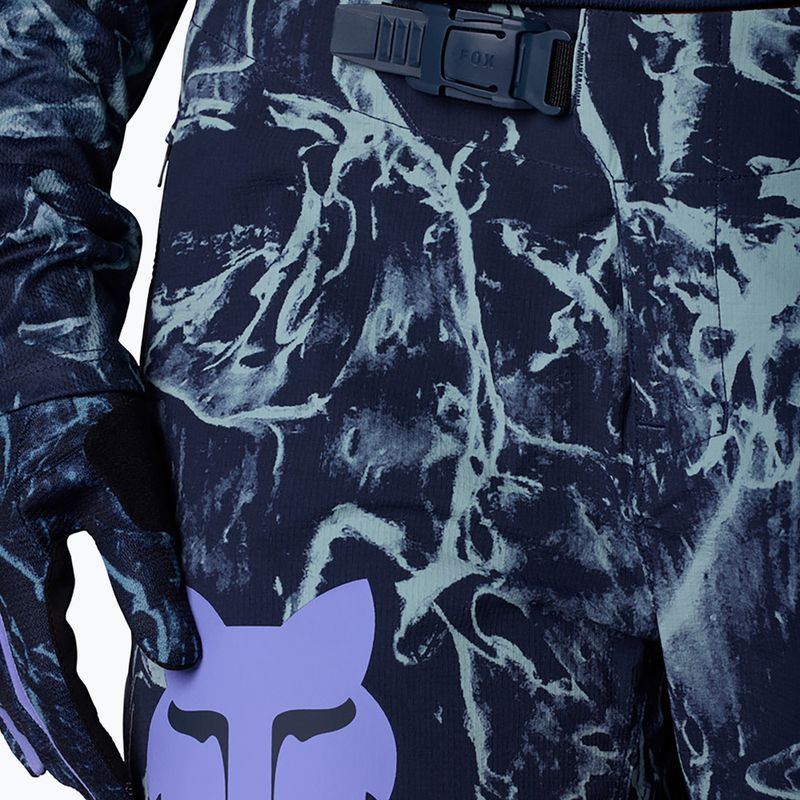 Штани велосипедні жіночі Fox Racing Ranger Image Print arctic blue 3