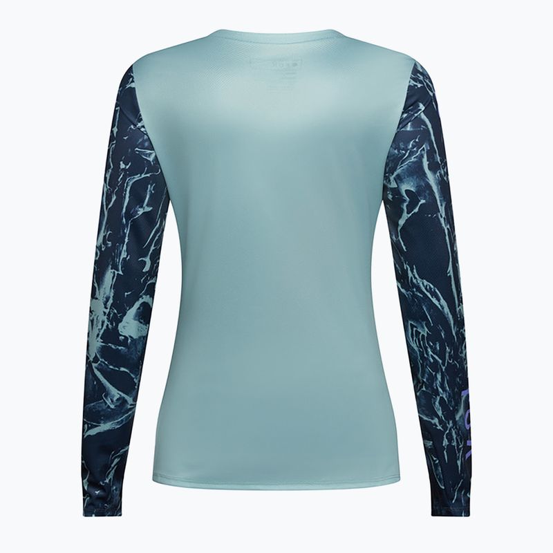 Лонгслів велосипедний жіночий Fox Racing Ranger Image Print arctic blue 6