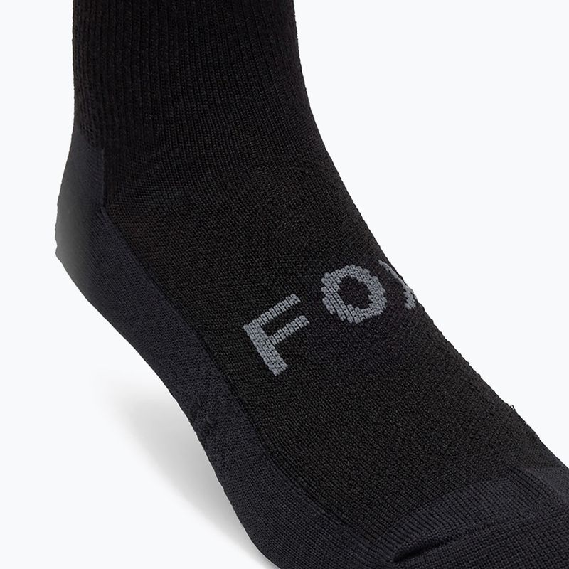Шкарпетки чоловічі Fox Racing 6" Flexair Merino Sock Black 2