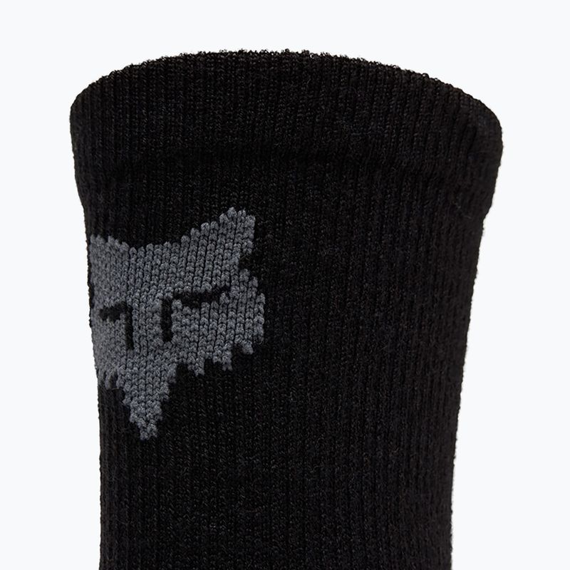 Шкарпетки чоловічі Fox Racing 6" Flexair Merino Sock Black 4