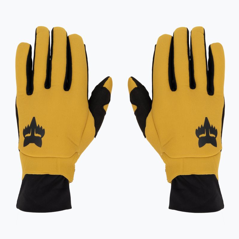 Рукавички велосипедні чоловічі Fox Racing Defend Thermo bronze