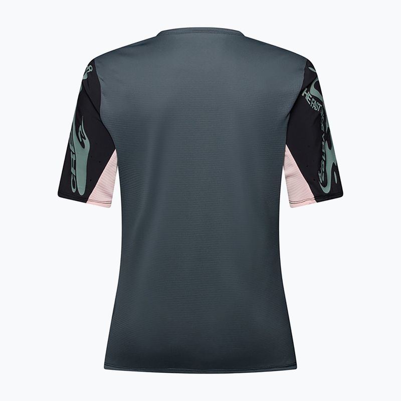 Футболка велосипедна жіноча Fox Racing Defend Jersey Creation SS deep cobalt 2