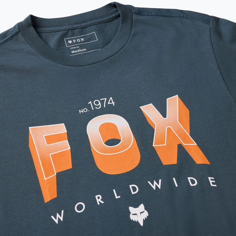 Футболка чоловіча Fox Racing Block 195 Original deep cobalt 3