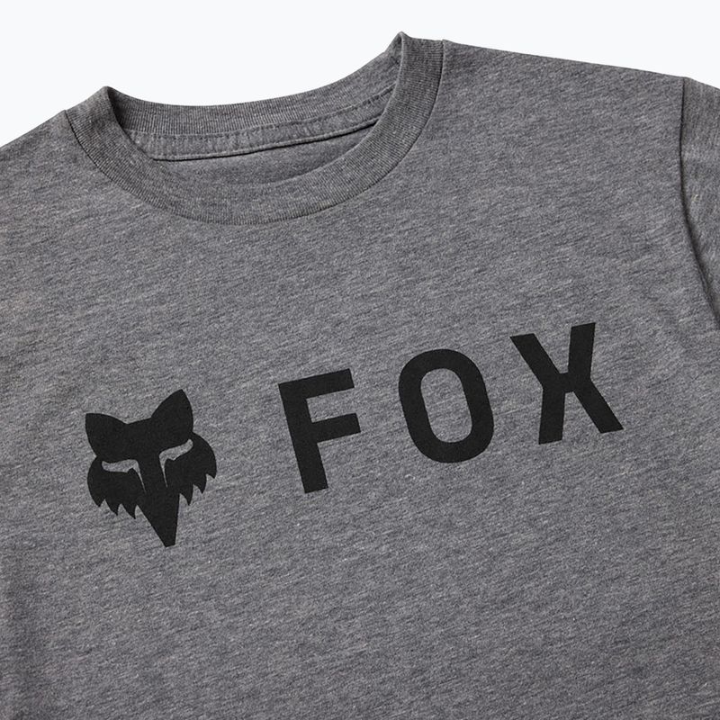 Футболка дитяча Fox Racing Absolute Jr heather dark grey 3