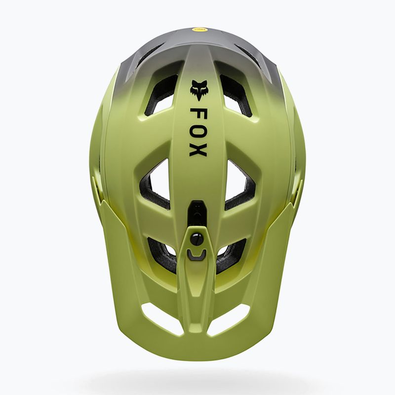 Шолом велосипедний Fox Racing Speedframe Pro Backfade lime 3