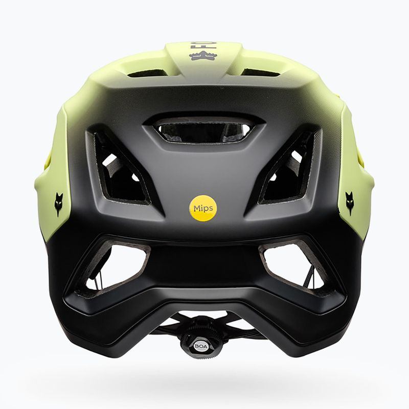 Шолом велосипедний Fox Racing Speedframe Pro Backfade lime 4