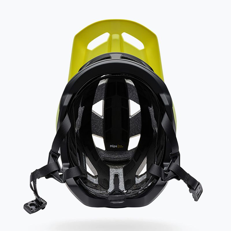 Шолом велосипедний Fox Racing Speedframe Pro Backfade lime 5
