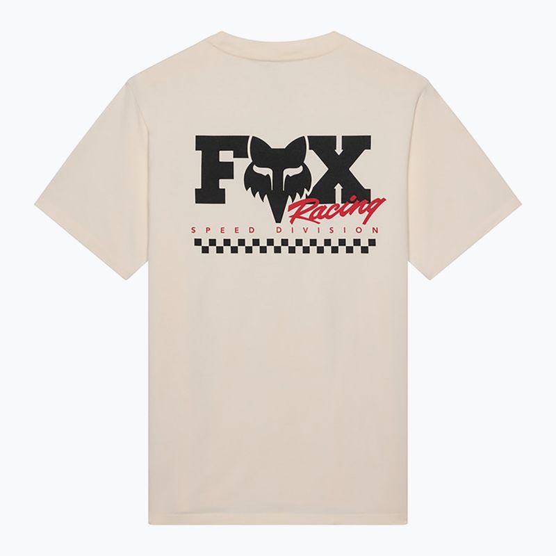 Футболка чоловіча Fox Racing Checker 195 Original off white 2