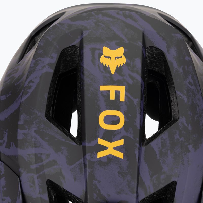 Шолом велосипедний Fox Racing Rampage Img Print plum 7