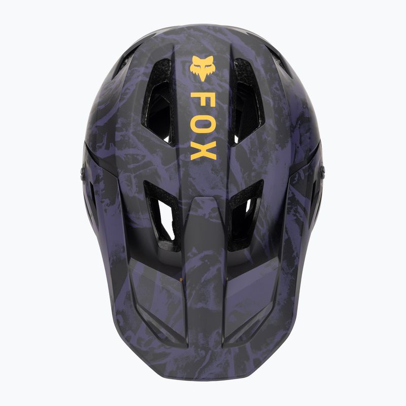 Шолом велосипедний дитячий Fox Racing Rampage Image Print Jr plum 6