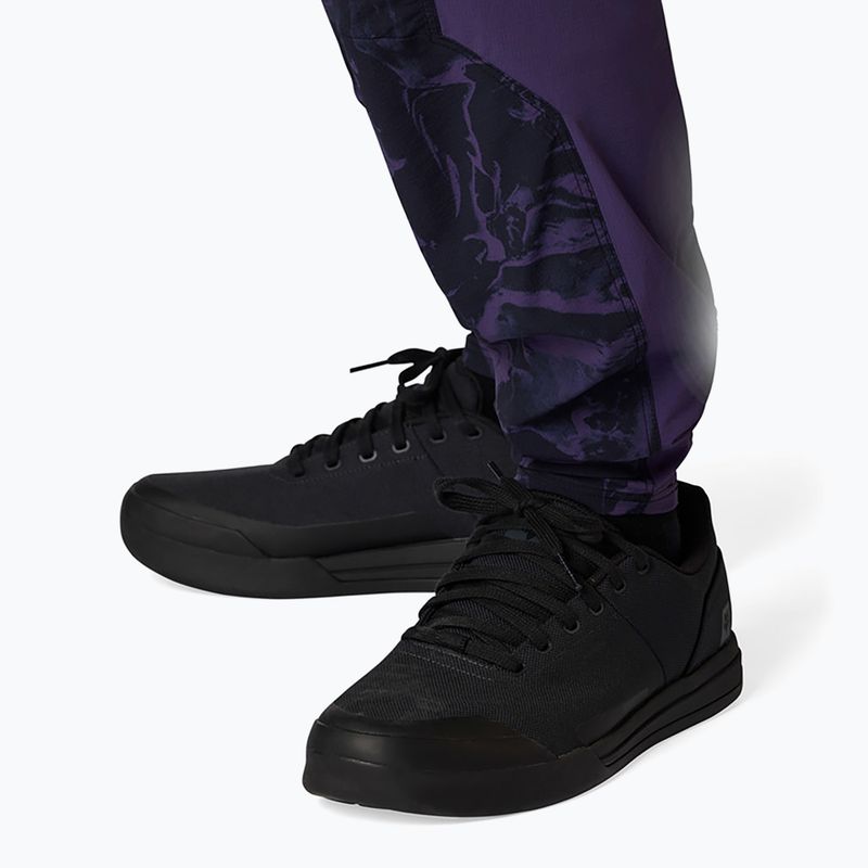 Штани велосипедні чоловічі Fox Racing Ranger Image Print plum 3