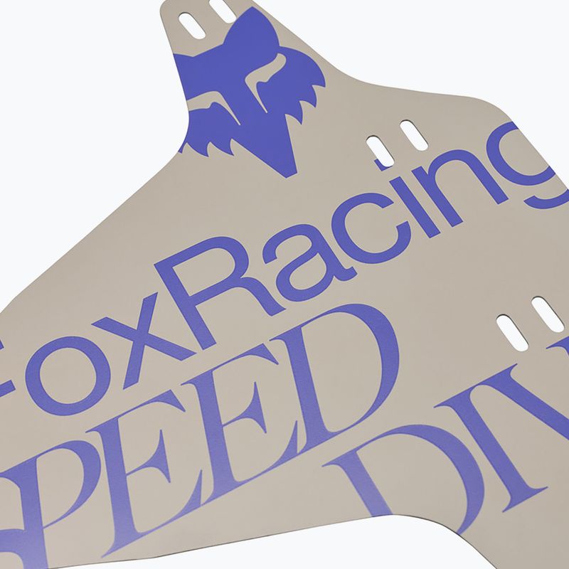 Крило велосипедне Fox Racing Fox Mud Guard vin white 2