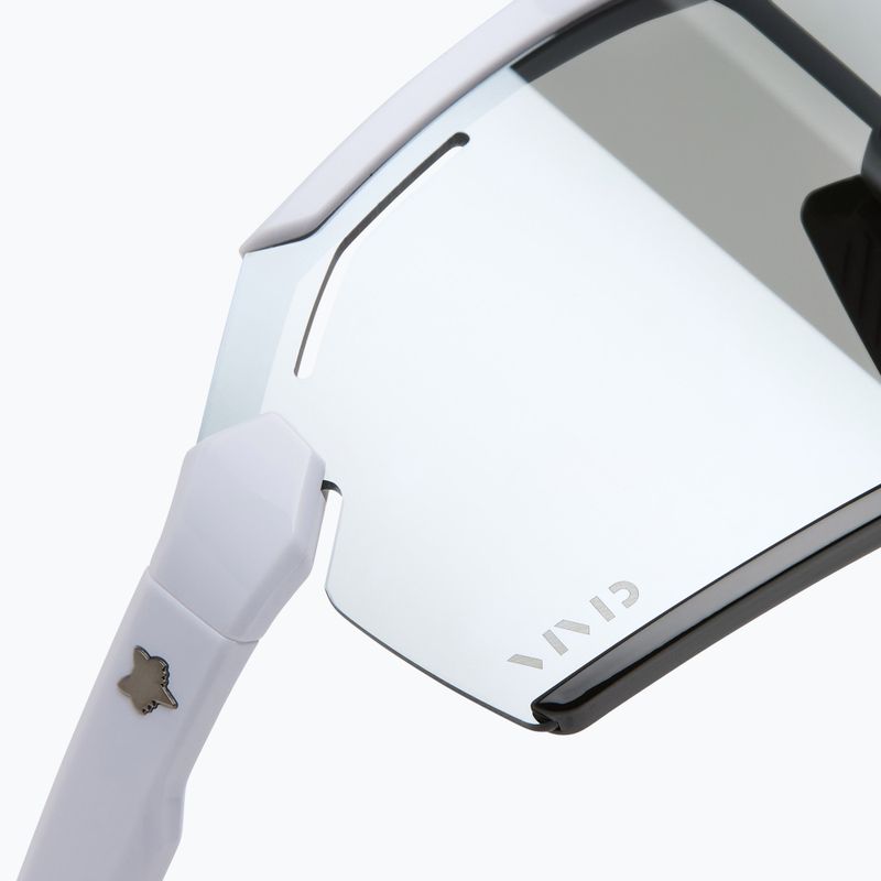 Окуляри сонцезахисні Fox Racing Vue Vivid white/black/clear 6