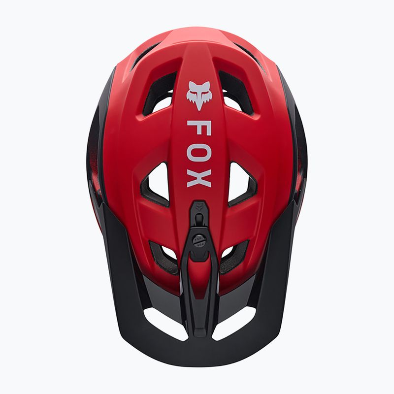 Шолом велосипедний дитячий Fox Racing Speedframe Charge red 4