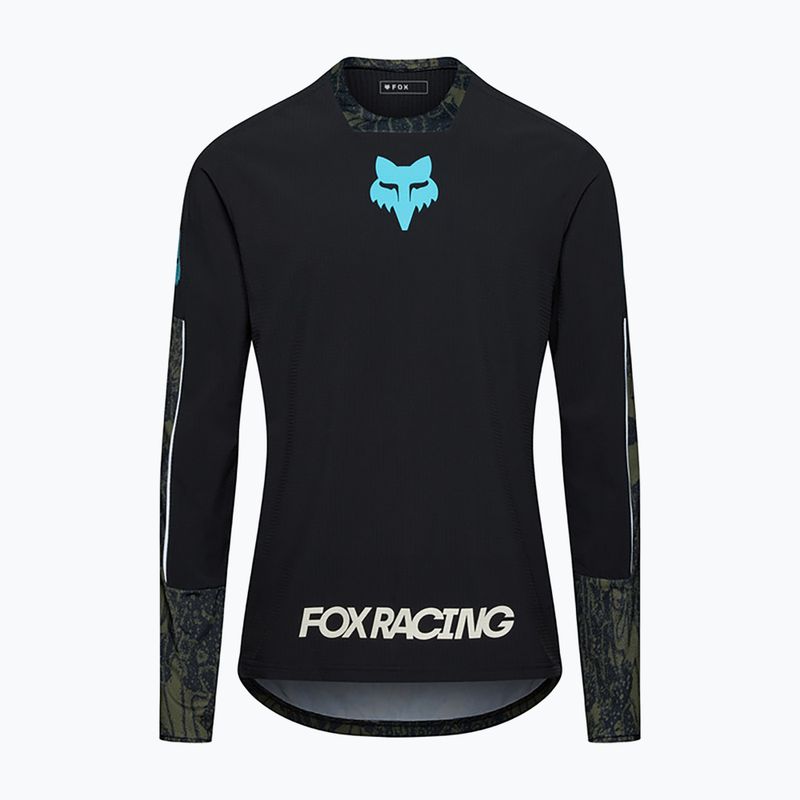 Лонгслів велосипедний чоловічий Fox Racing Defend Thermal Lunar black 7