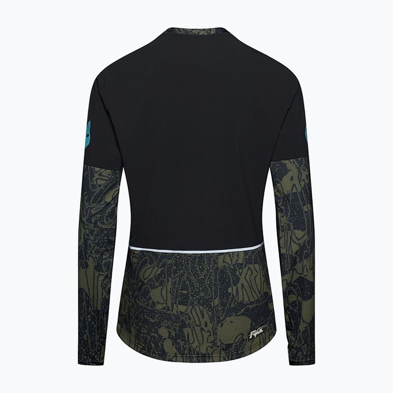 Лонгслів велосипедний чоловічий Fox Racing Defend Thermal Lunar black 8