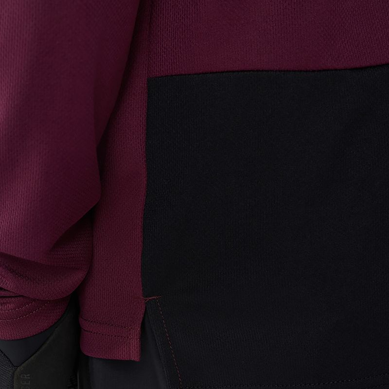 Лонгслів велосипедний чоловічий Fox Racing Ranger Fox Head LS dark maroon 4