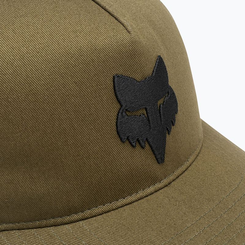 Кепка чоловіча Fox Racing Fox Head Subframe Snapback olive green 4