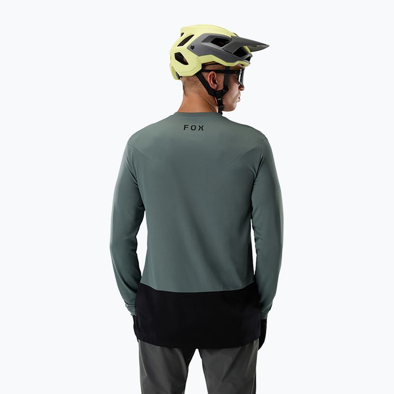 Лонгслів велосипедний чоловічий Fox Racing Ranger Fox Head LS sage 2