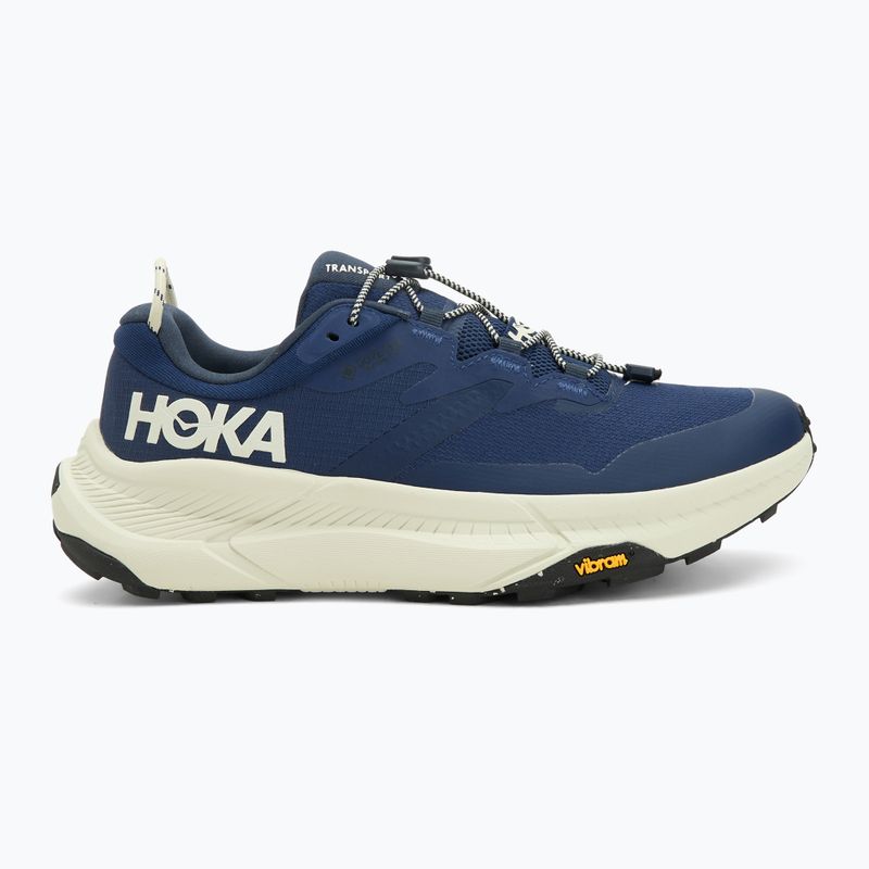 Кросівки трекінгові чоловічі HOKA Transport GTX midnight blue/truffle salt 2