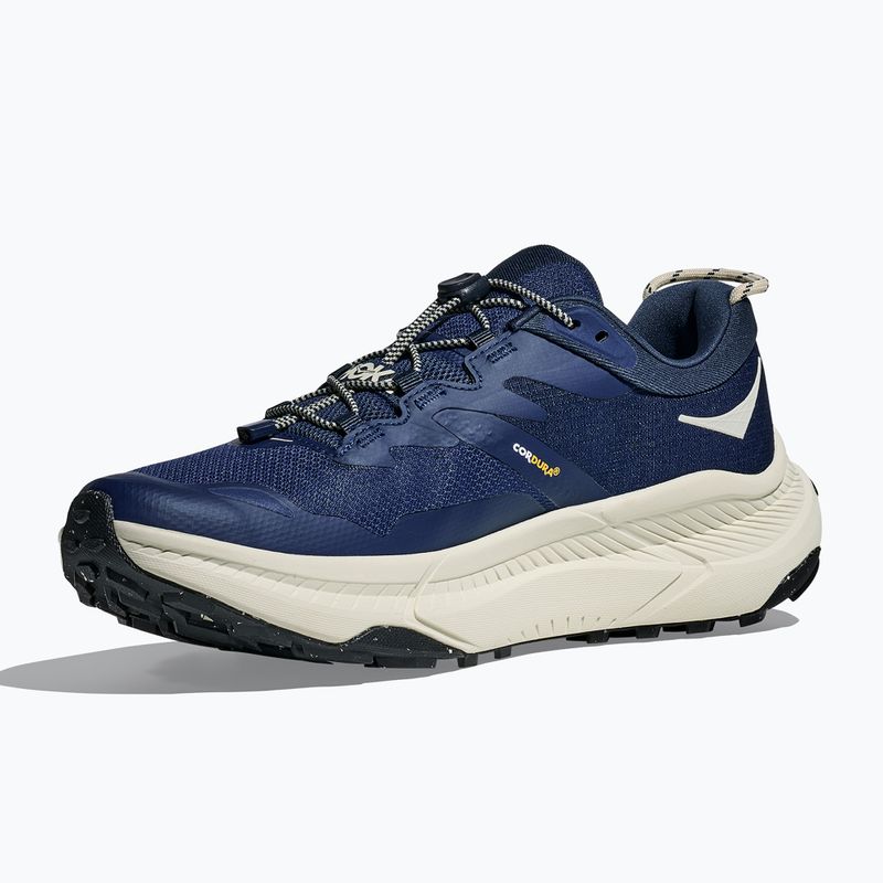 Кросівки трекінгові чоловічі HOKA Transport GTX midnight blue/truffle salt 4