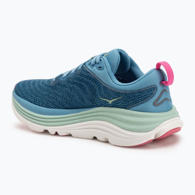 Кросівки для бігу жіночі HOKA Gaviota 5 alpine blue/jadeite 3