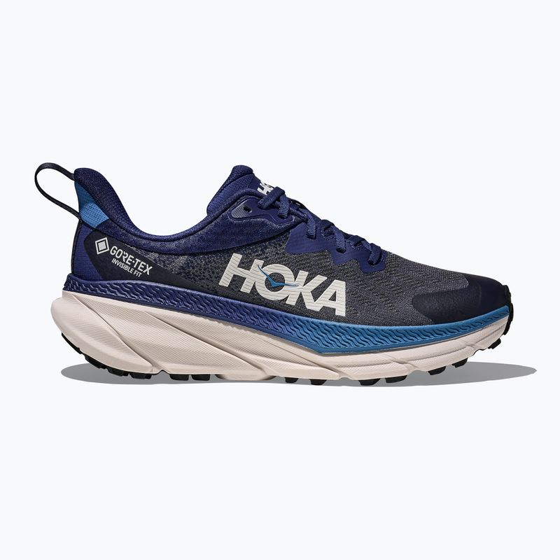 Кросівки для бігу чоловічі HOKA Challenger 7 GTX midnight blue/grout 2