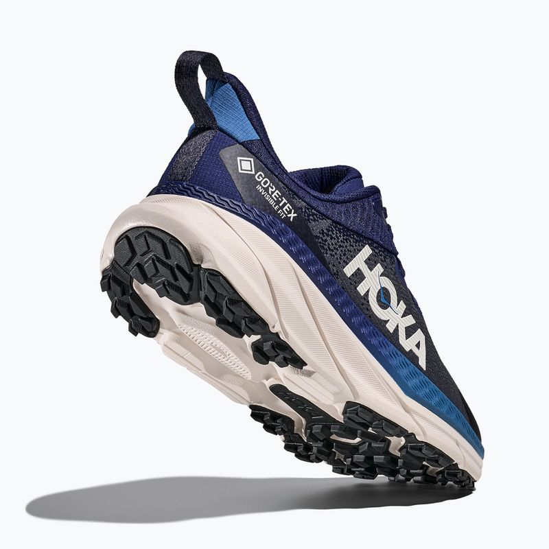 Кросівки для бігу чоловічі HOKA Challenger 7 GTX midnight blue/grout 5