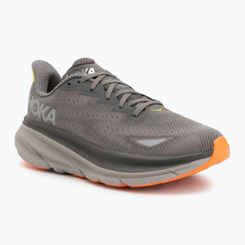 Кросівки для бігу чоловічі HOKA Clifton 9 GTX asphalt grey/gravel