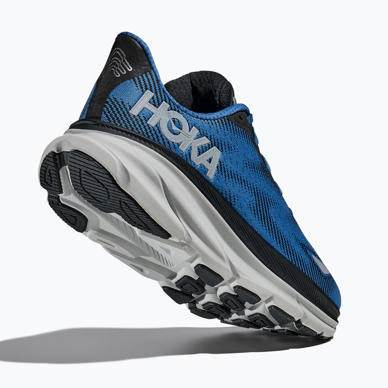 Кросівки для бігу чоловічі HOKA Clifton 9 GTX black/foggy night 12