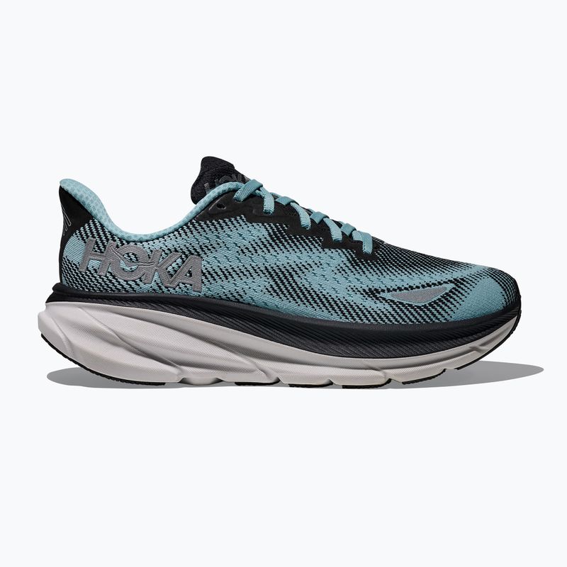 Кросівки для бігу жіночі HOKA Clifton 9 GTX black/raindrop 9