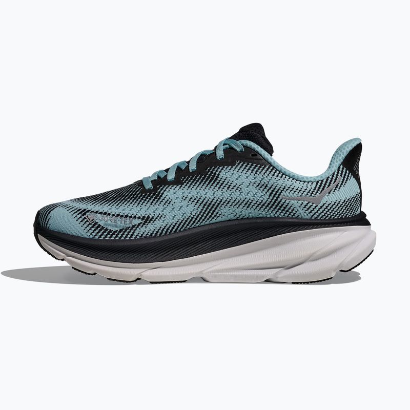 Кросівки для бігу жіночі HOKA Clifton 9 GTX black/raindrop 10