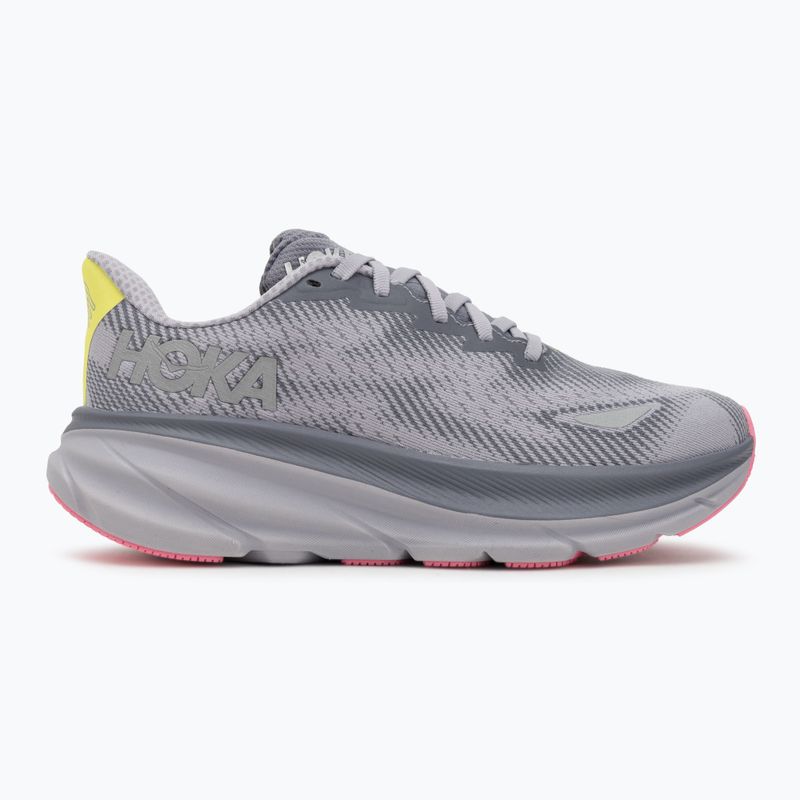 Кросівки для бігу жіночі HOKA Clifton 9 GTXgrey skies/foggy green 2