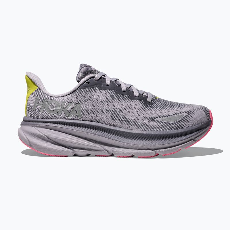 Кросівки для бігу жіночі HOKA Clifton 9 GTXgrey skies/foggy green 2