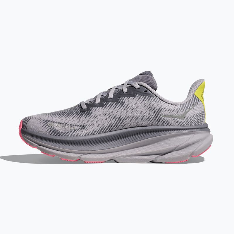Кросівки для бігу жіночі HOKA Clifton 9 GTXgrey skies/foggy green 3